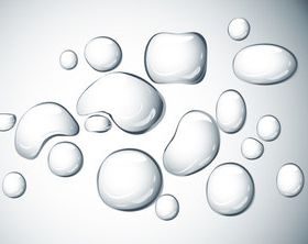 Water Drops background vectors graphics