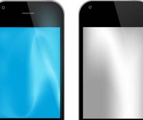 Smartphones free vector graphics