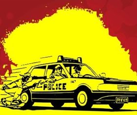 Fuck The Police vector