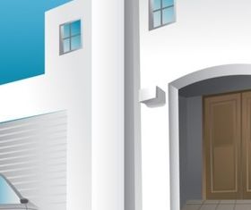 House Front vector