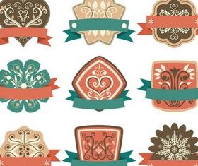 Labels graphic vectors