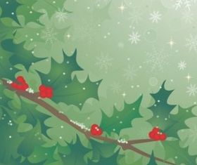 Shiny Holly vector design