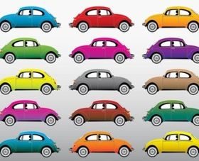 Beetle Cars vector