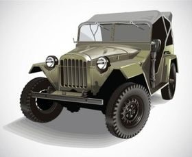 Jeep vector graphics