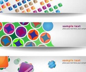Gray Creative Banners vector