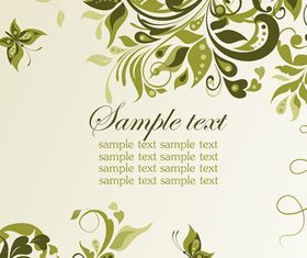 Green Plant Floral 1 vector