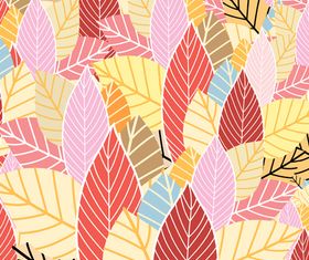 Line autumn pattern background 1 vectors