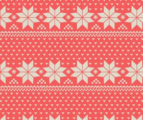 Snowflake pattern vector