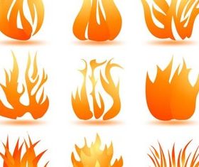 Fire Logotypes vector