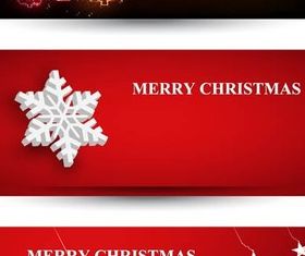 Christmas Banners Illustration vector