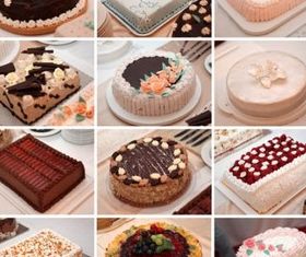 Cake Collage free vector