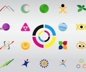 Logo Shapes vector
