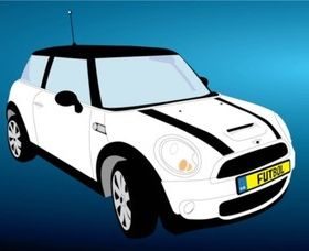 Free Mini Cooper Car vector