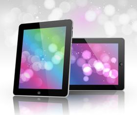 Ipad template 2 vectors