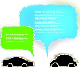 Tear Paper text cloud 5 vectors graphics