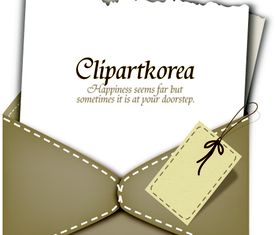 envelope and letter vector