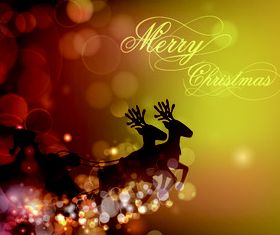 Christmas Halation background 1 vector