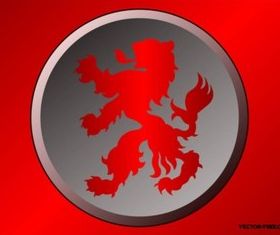 Lion Silhouette vectors graphic