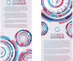 Futuristic Technology banner vector