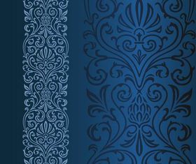 Floral luxury background vector graphics