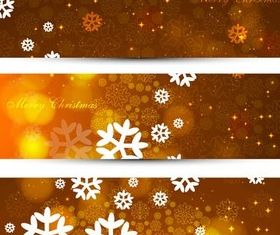 Xmas Banners free vectors graphics