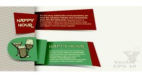 Restaurant labels 1 vectors graphic