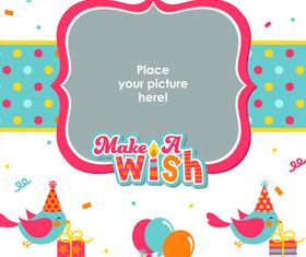 Birthday background graphics 1 vector graphics