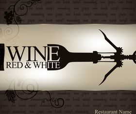 Wine vintage background 1 design vectors
