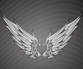 Free Ornate Wings vector
