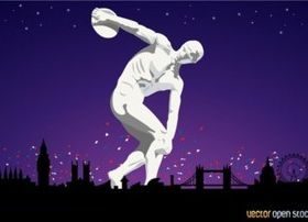 London Olympics shiny vector