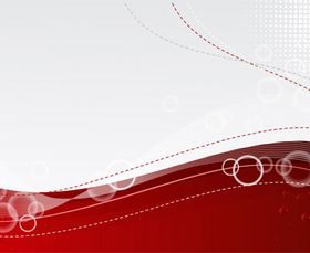 Abstract red waves background vector