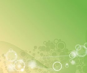 Abstract green background vector material