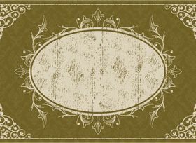 Floral frames grunge background vector