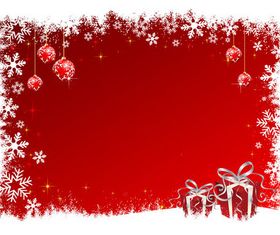 Christmas red background graphic vector