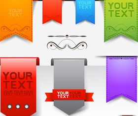 Bookmark graphic vector
