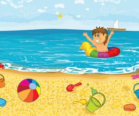 Seand Child design vector