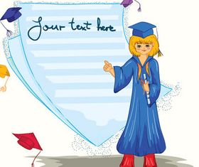 Student background vector