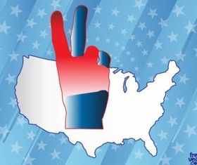 USA Victory vector