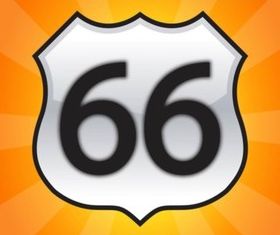 Route 66 vector