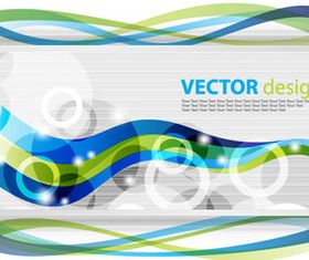 Dynamic wave background 1 vector