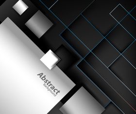 Abstract black background vectors