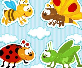 Cartoon Insect free 11 vector