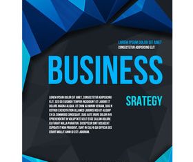 Business poster cover 2 vector