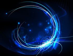 Blue light abstract background vector