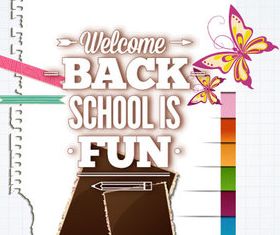 New school design backgrounds vector 11