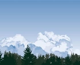 Clouds Sky vector