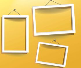 Photo frames 6 vector