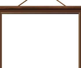 Retro photo frames 5 vector