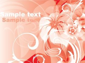 pink flower background 1 vector