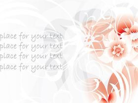 pink flower background 2 vector